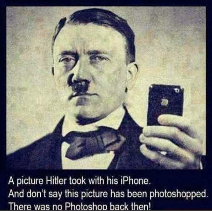 Hitler introducing the first iPhone