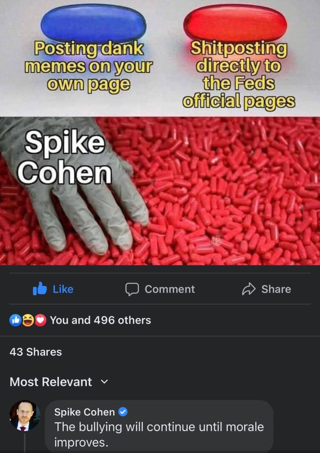 spike cohen 2024 brehs