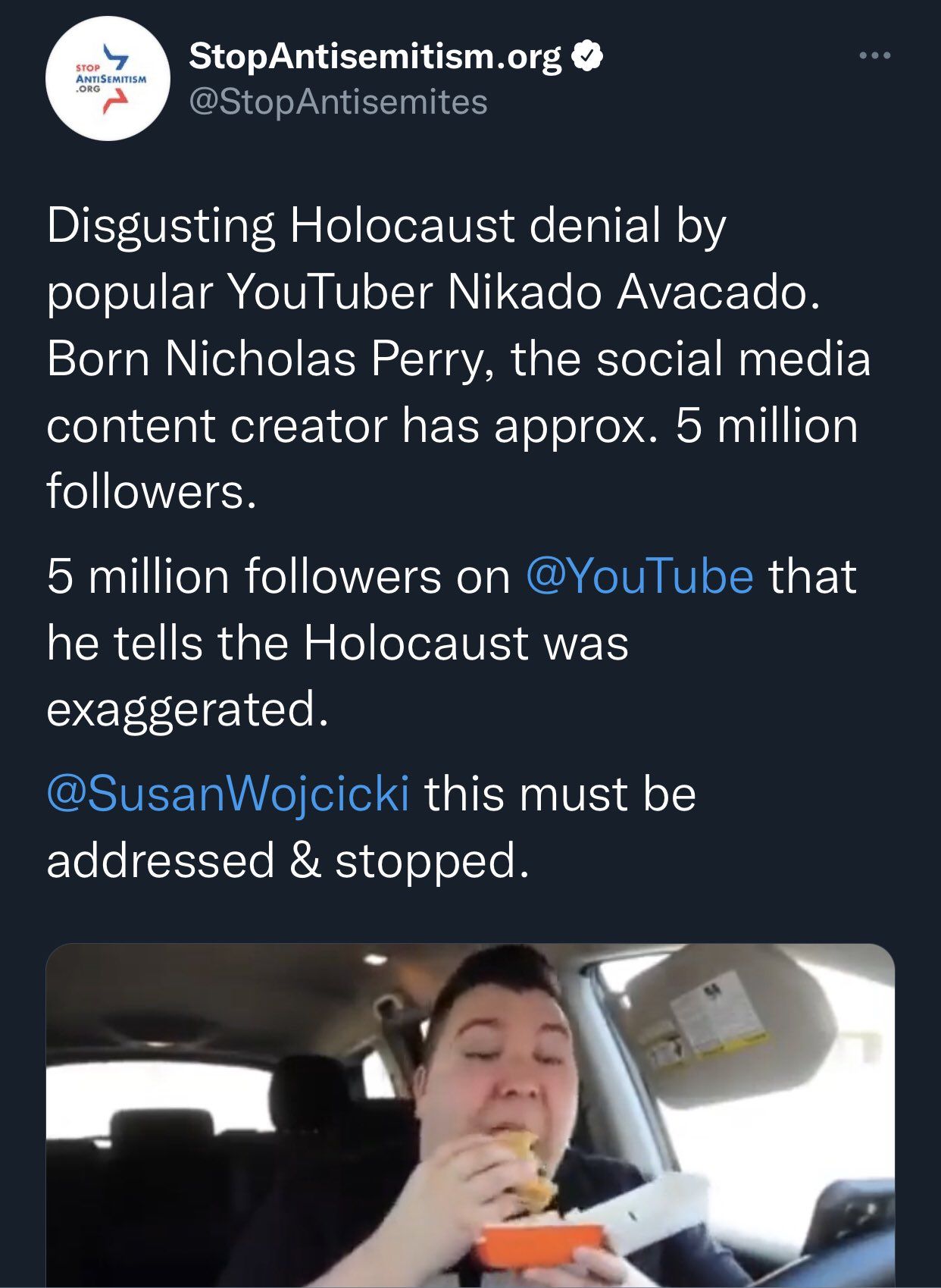 How is it “denial” when he is merely saying it was “exaggerated”?