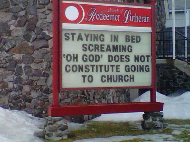 Bold Church Sign is Bold