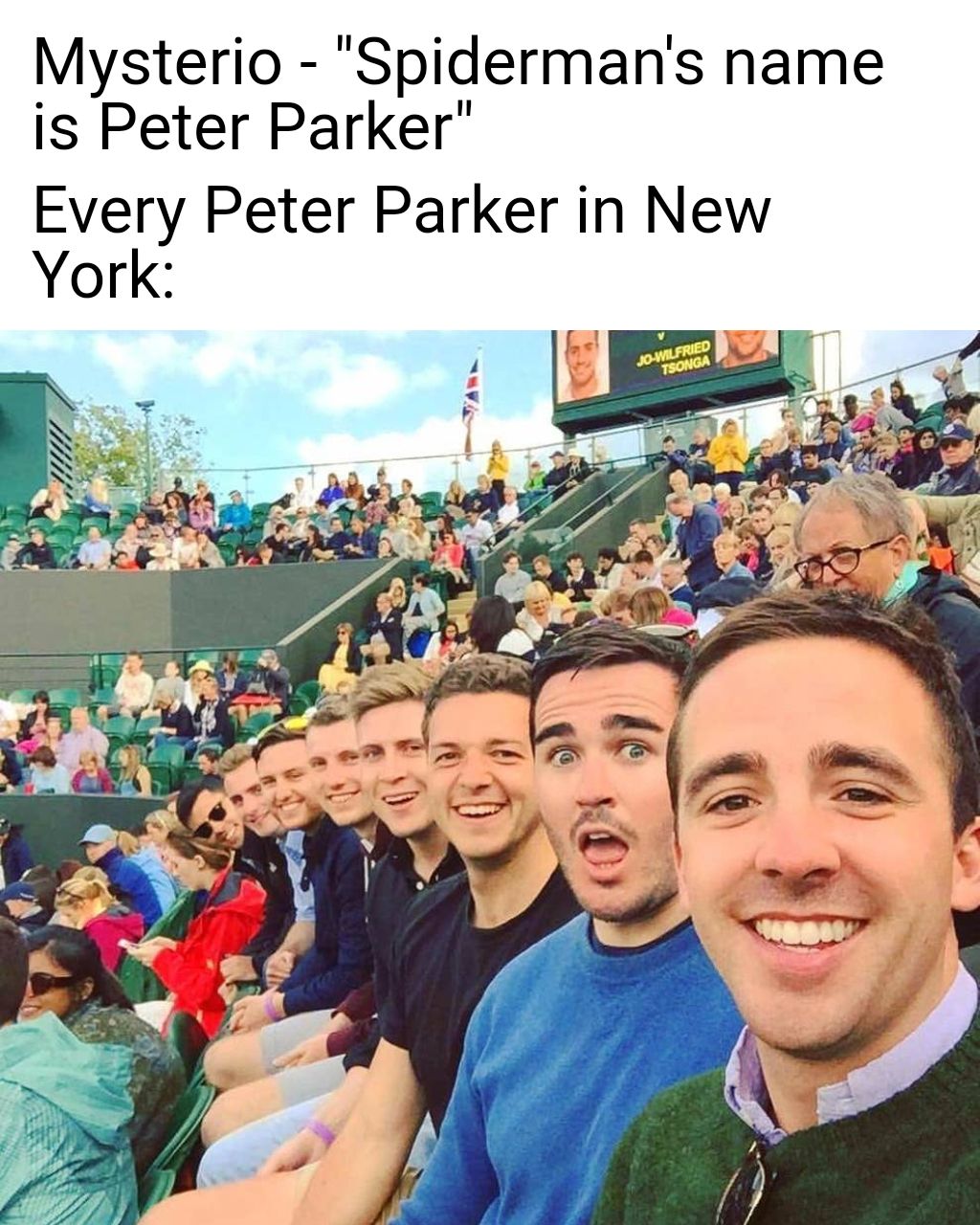 Apparently there's only one Peter Parker