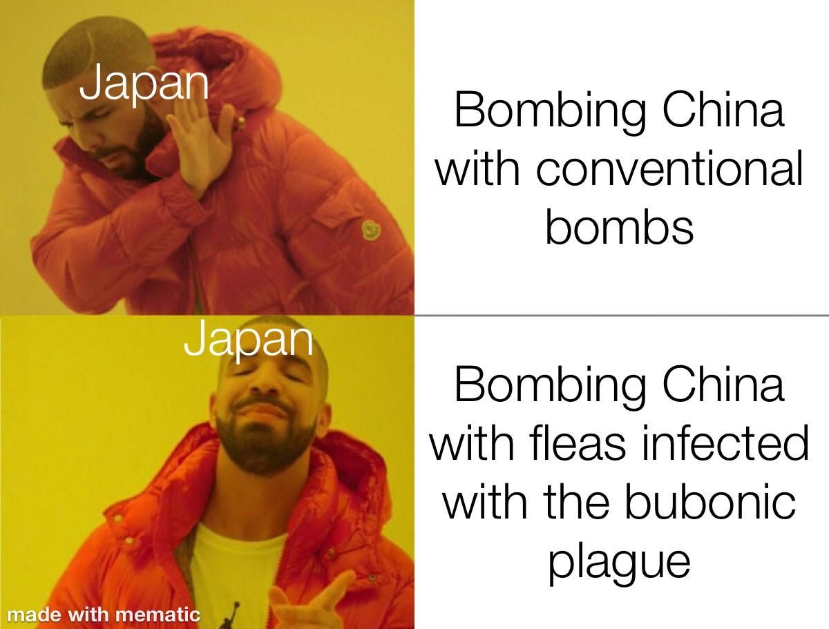 It’s scary what the Japanese did in WW2