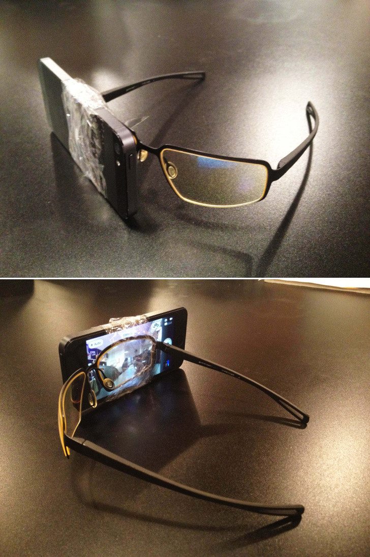 So, this is Apple's answer to Google Glass: The iEye.