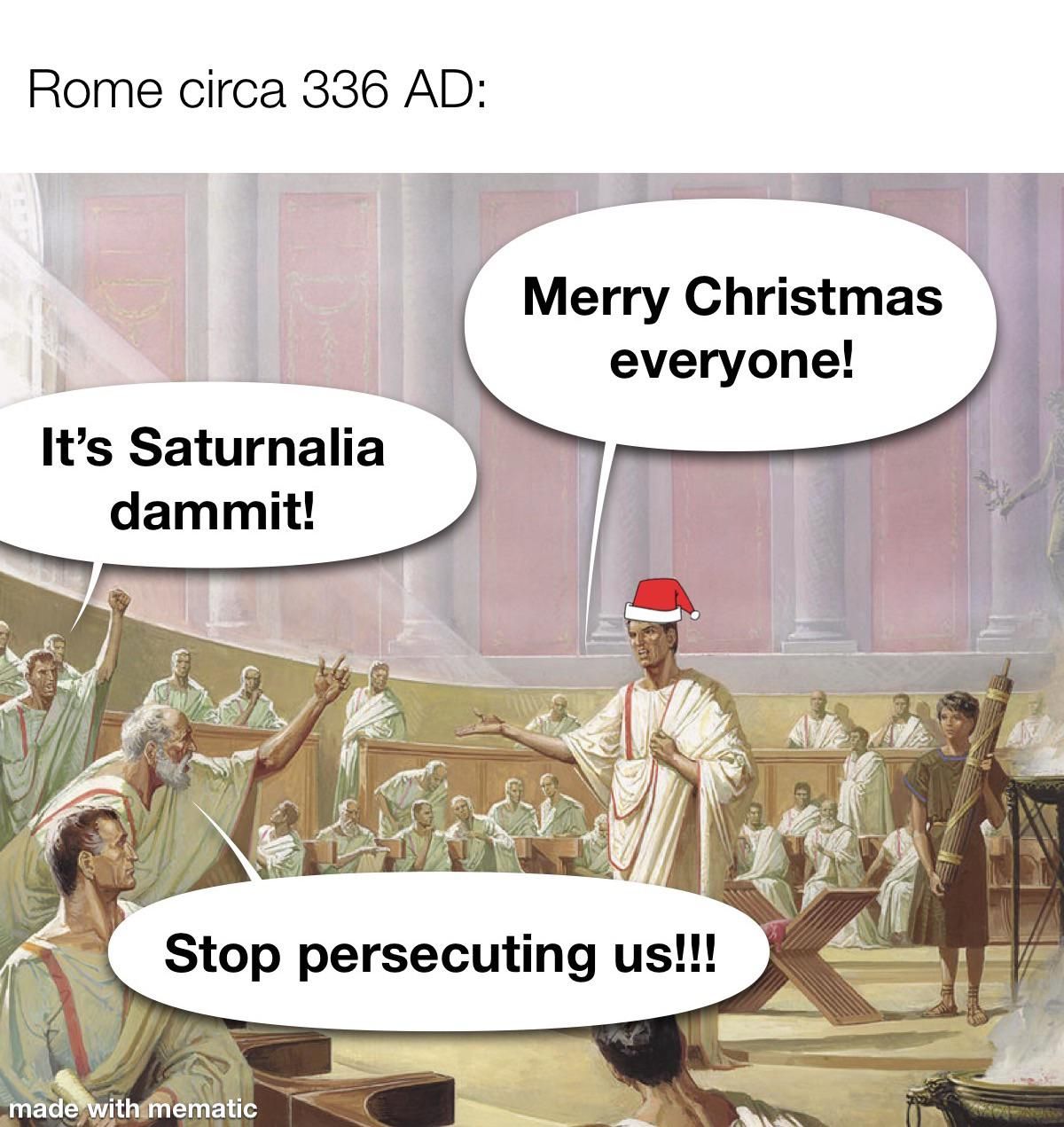 The War on Saturnalia has to STOP!