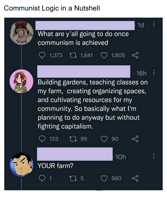 Communist Logic in a Nutshell