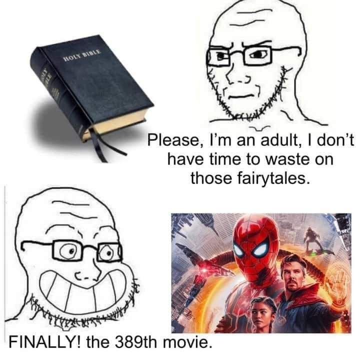 Bible is just part of the middle east cinematic universe