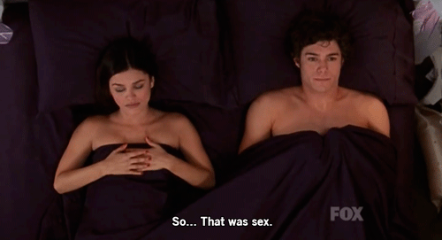 My feelings after the first time...