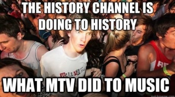 After Pawn Stars followed by Ancient Aliens