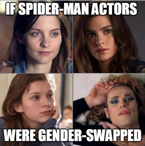 If Spider-Man actors were gender-swapped