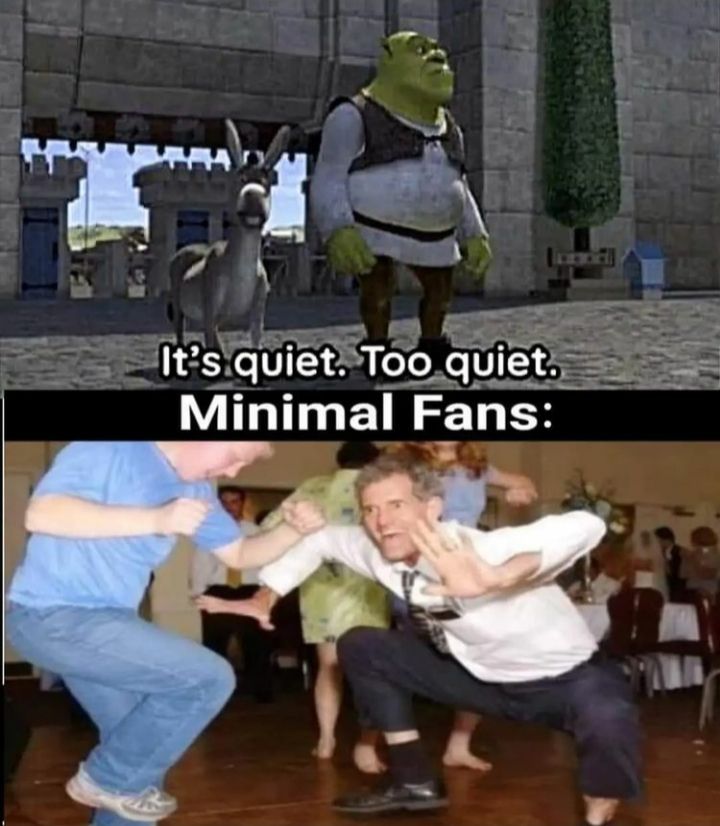 Party quietly