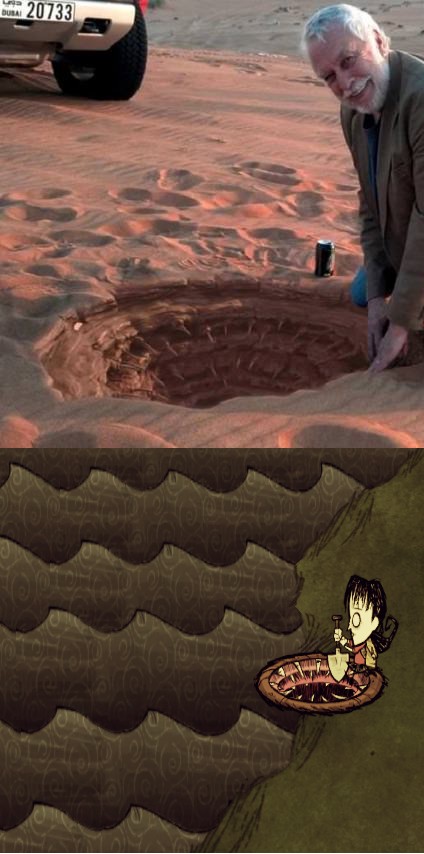 Don't Starve hole is true!