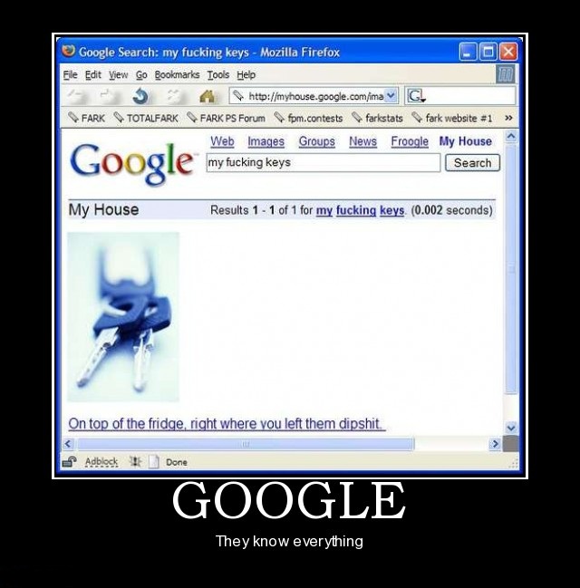 Google is starting to frighten me...