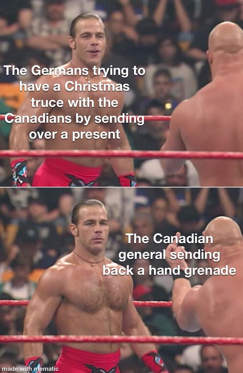Canada was not very nice in WW1