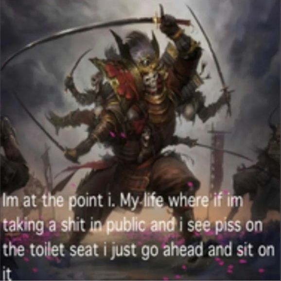 Shit on thee piss stain