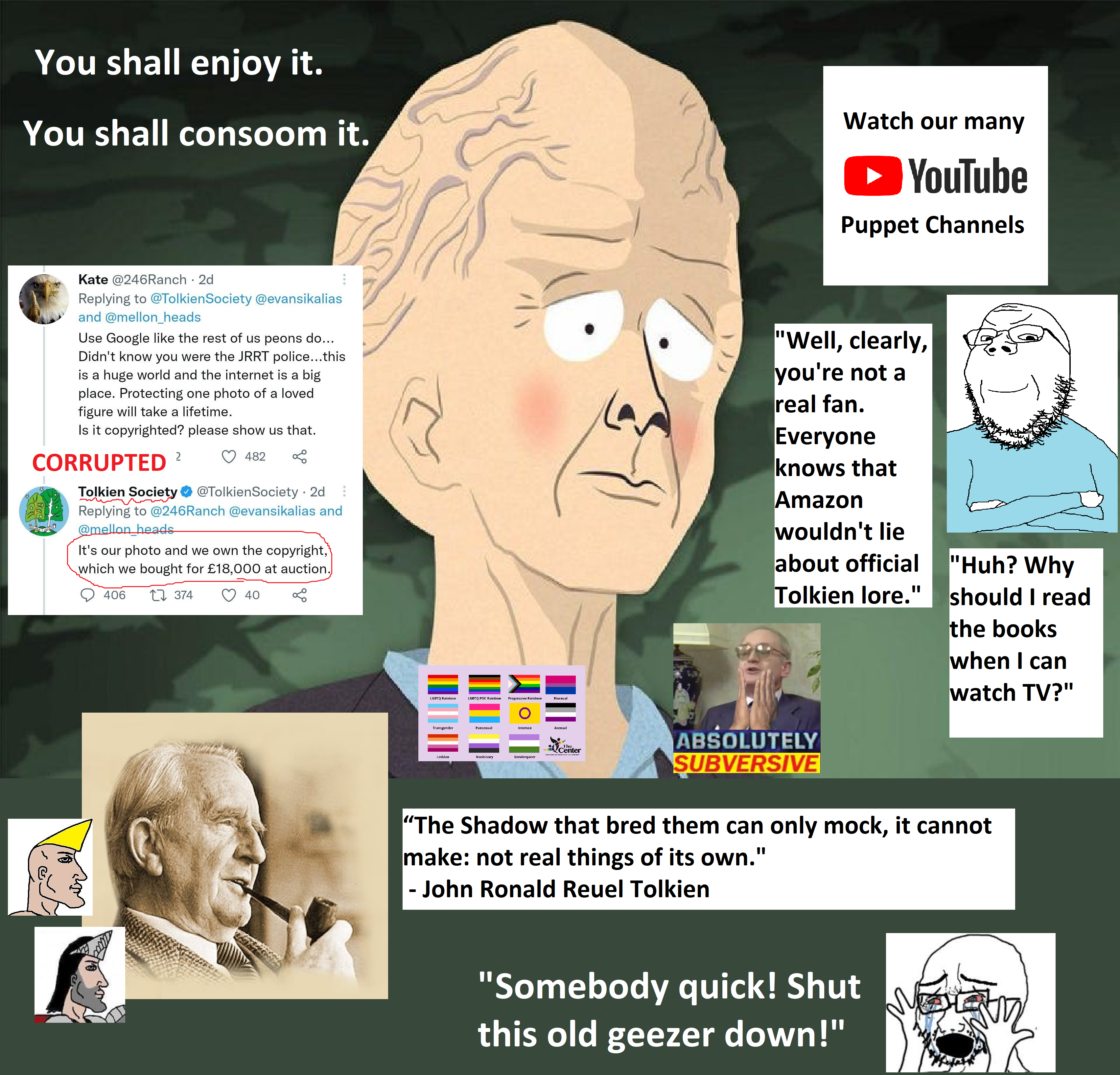 A huge megacorporation wouldn't dare s*ck the soul out of something just for profits, right?