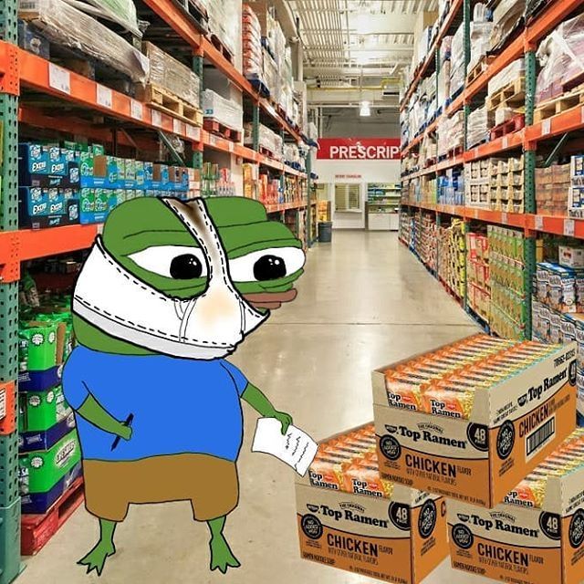 Pepe/apu a day - 12 chicken ramen