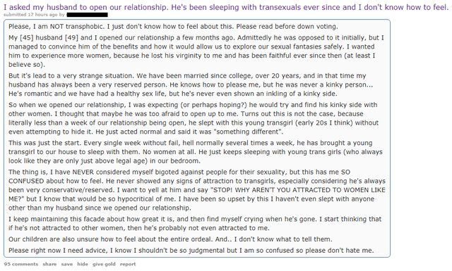 its just a 5D chess move to stop her from banging other dudes