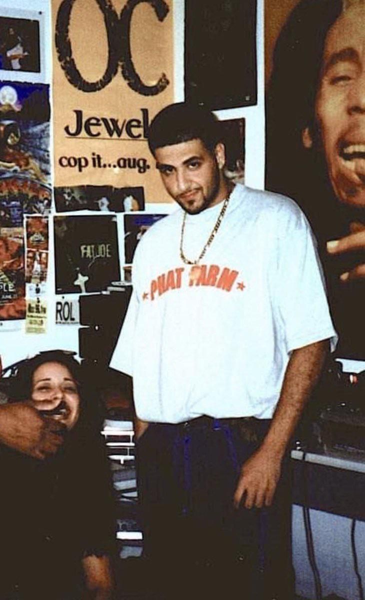 Young DJ Khaled looks just like Adam Sandler & Drake's lovechild.