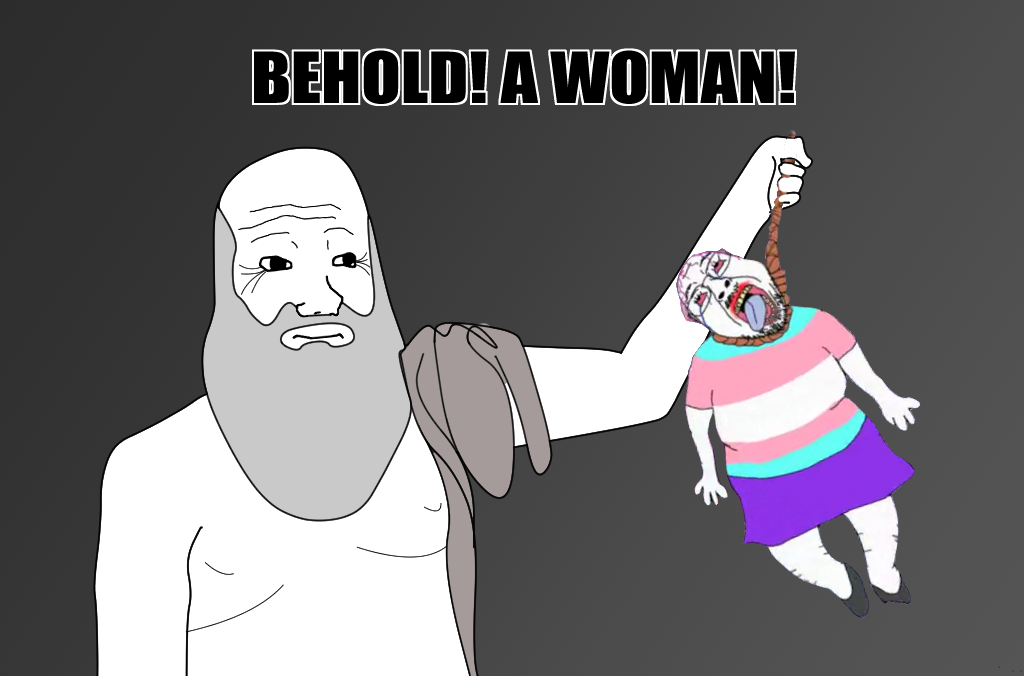 Featherless, biped; This is a ma....'am
