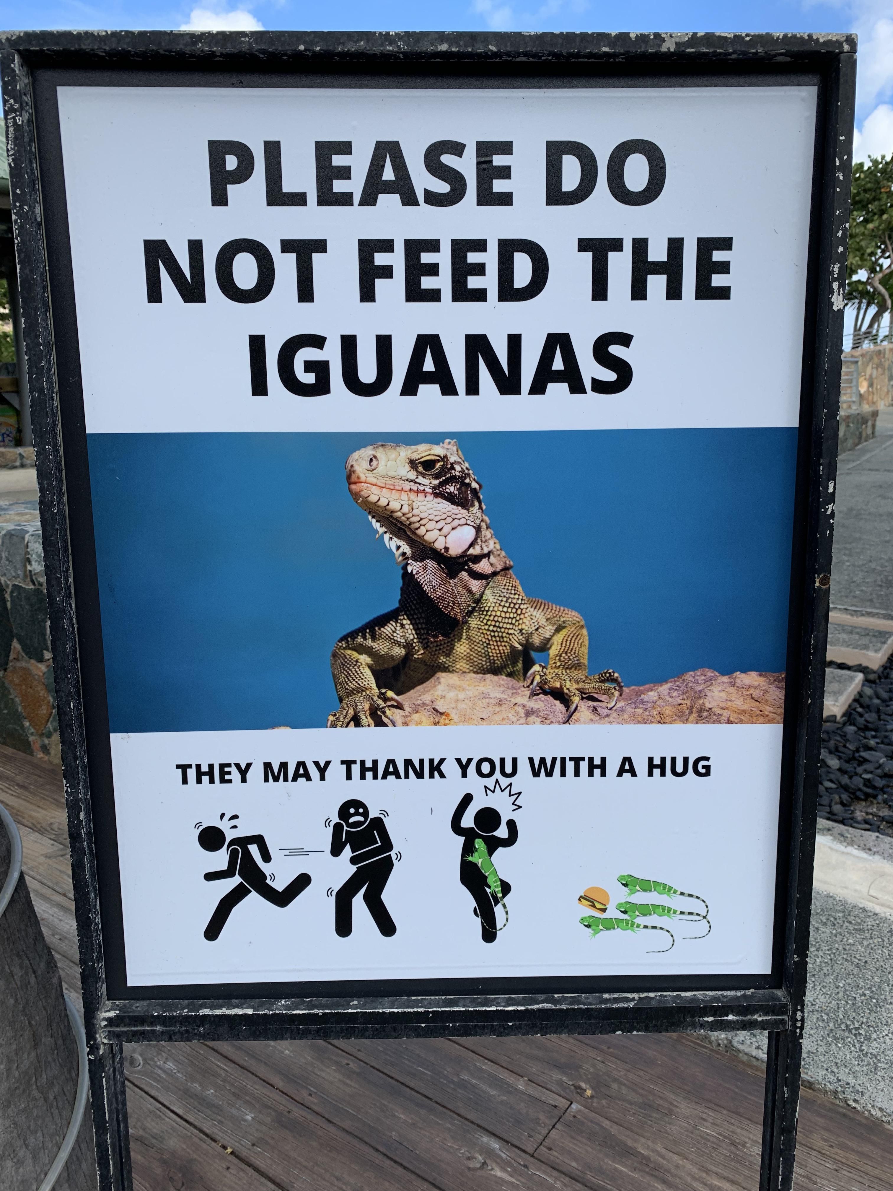 Sign I saw in the Virgin Island