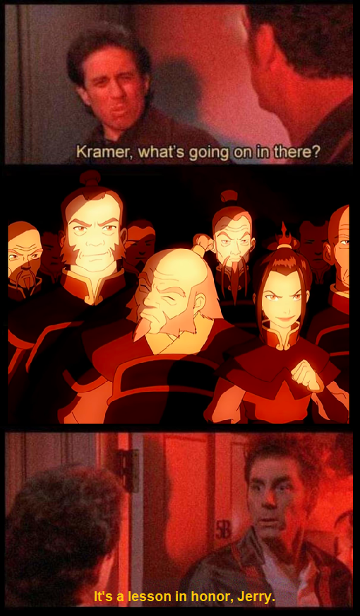 Iroh: "Oof!"