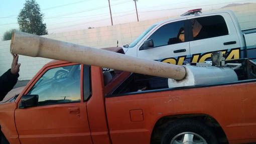 Mexican drug-cannon