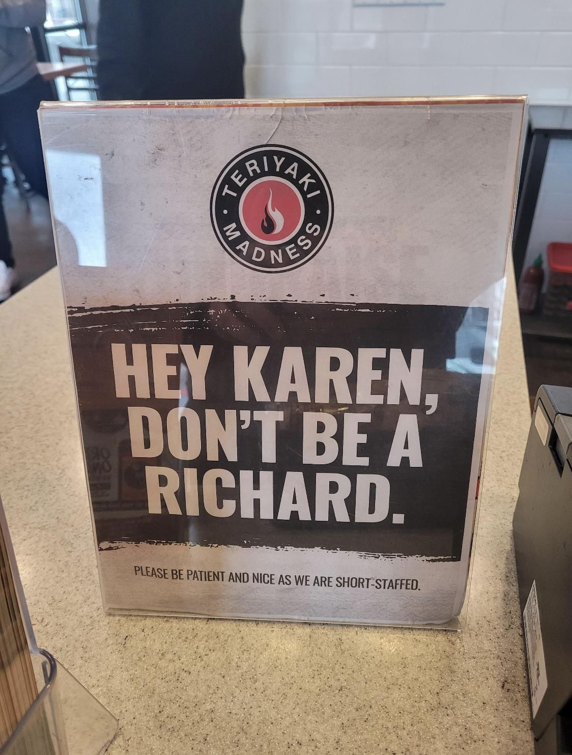 Don’t be a Richard.