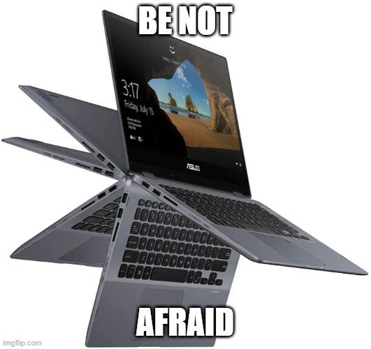 Biblically Accurate Laptop