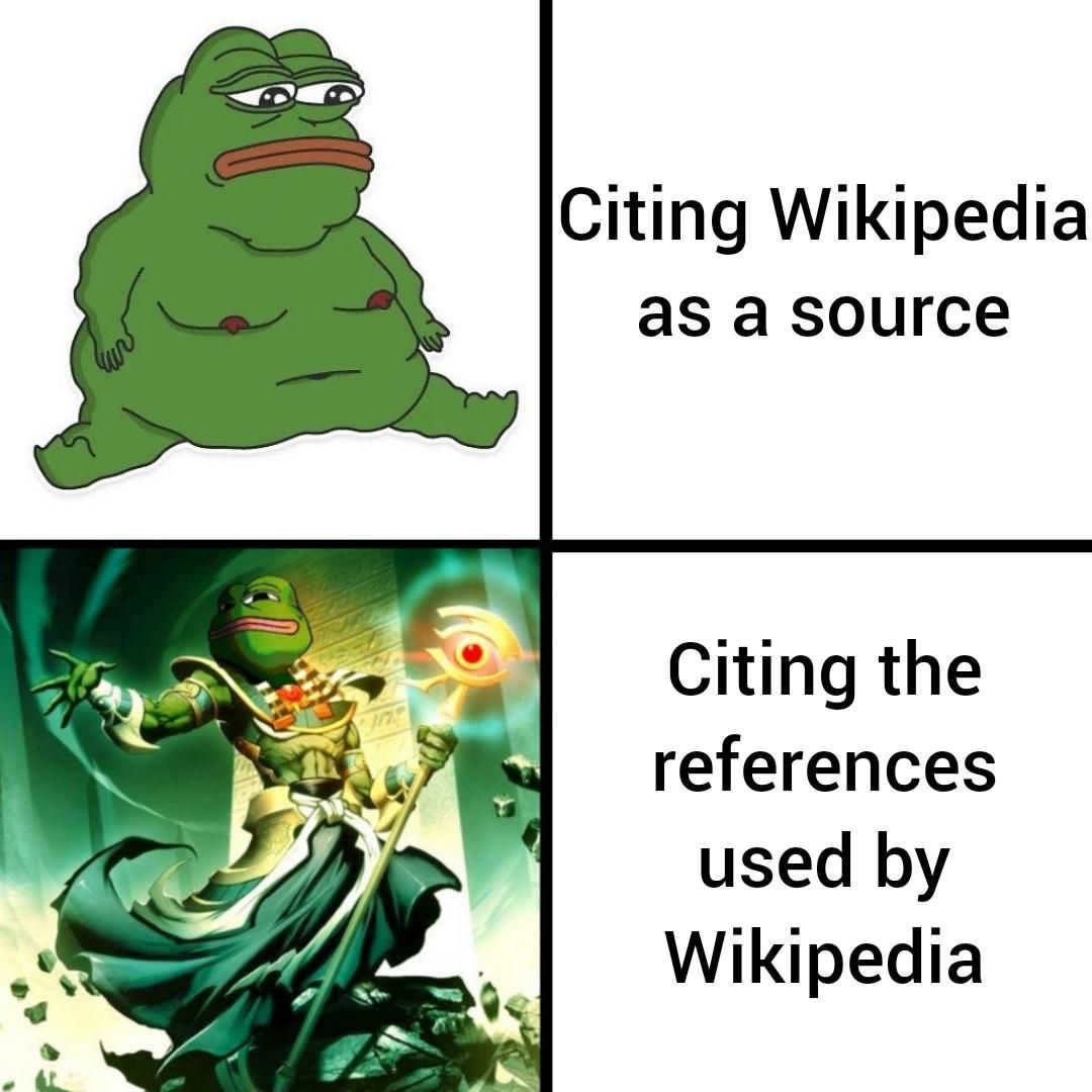 This meme is a registered trademark of the Wikimedia Foundation, Inc.