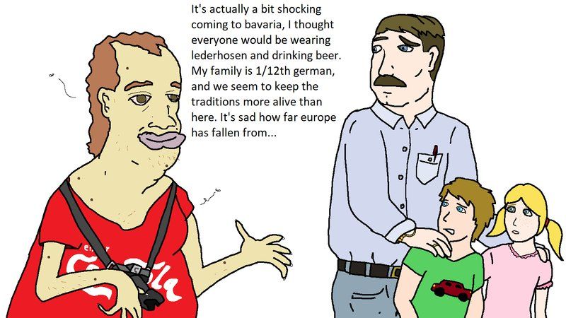 Tourists!