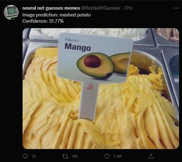 It's a mystery flavour