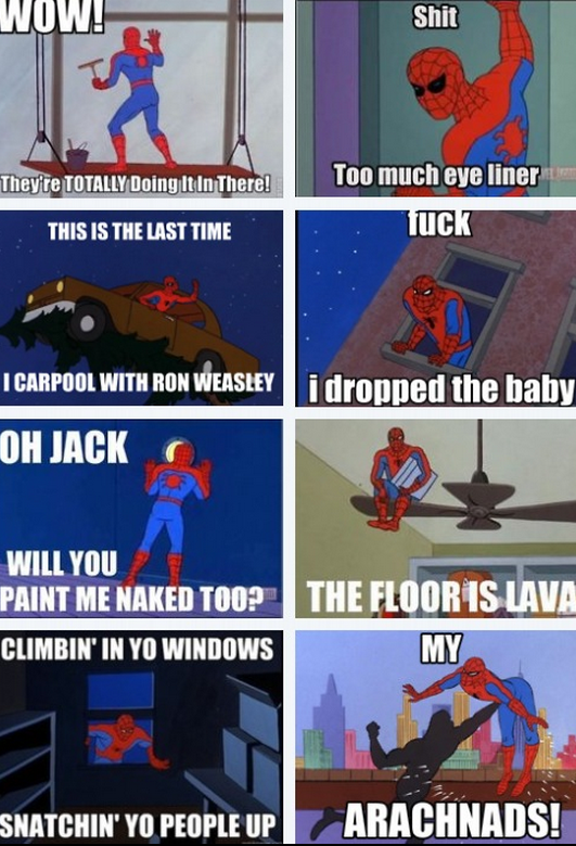 1st Spiderman compilation that made me lol