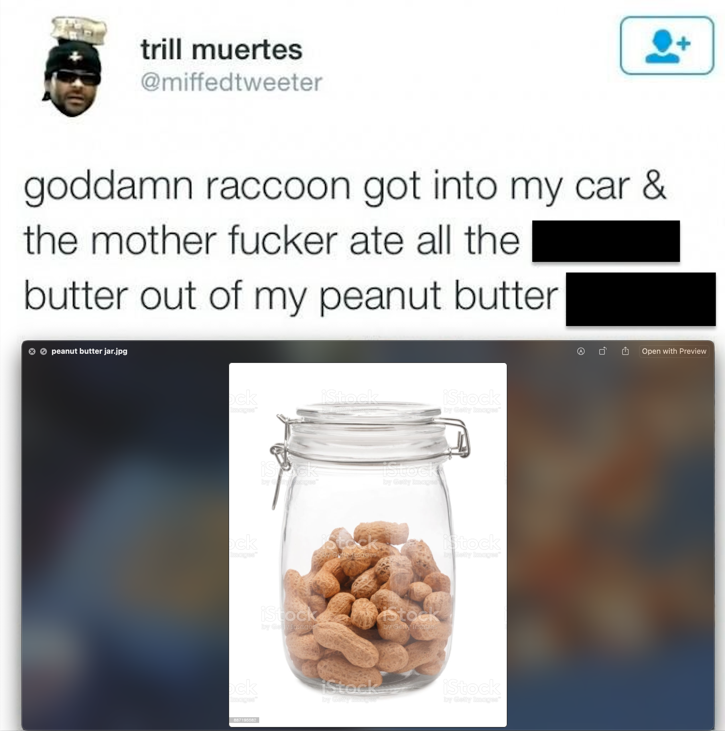 [OC] Peanut butter jar.jpg