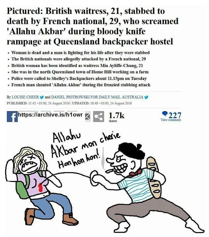 French nationals are back at it again