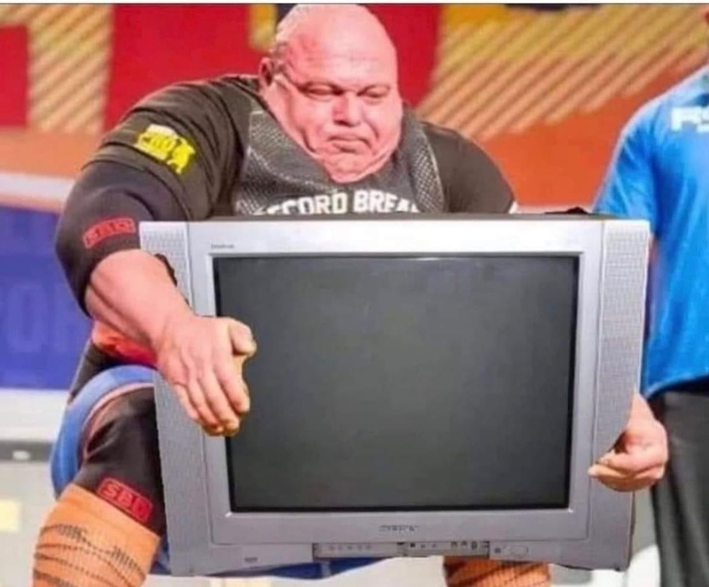 90's kids moving the tv to another room