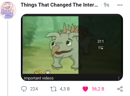 It was an important playlist indeed