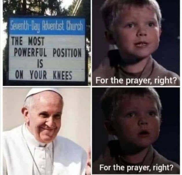 The Pope is a SithLord