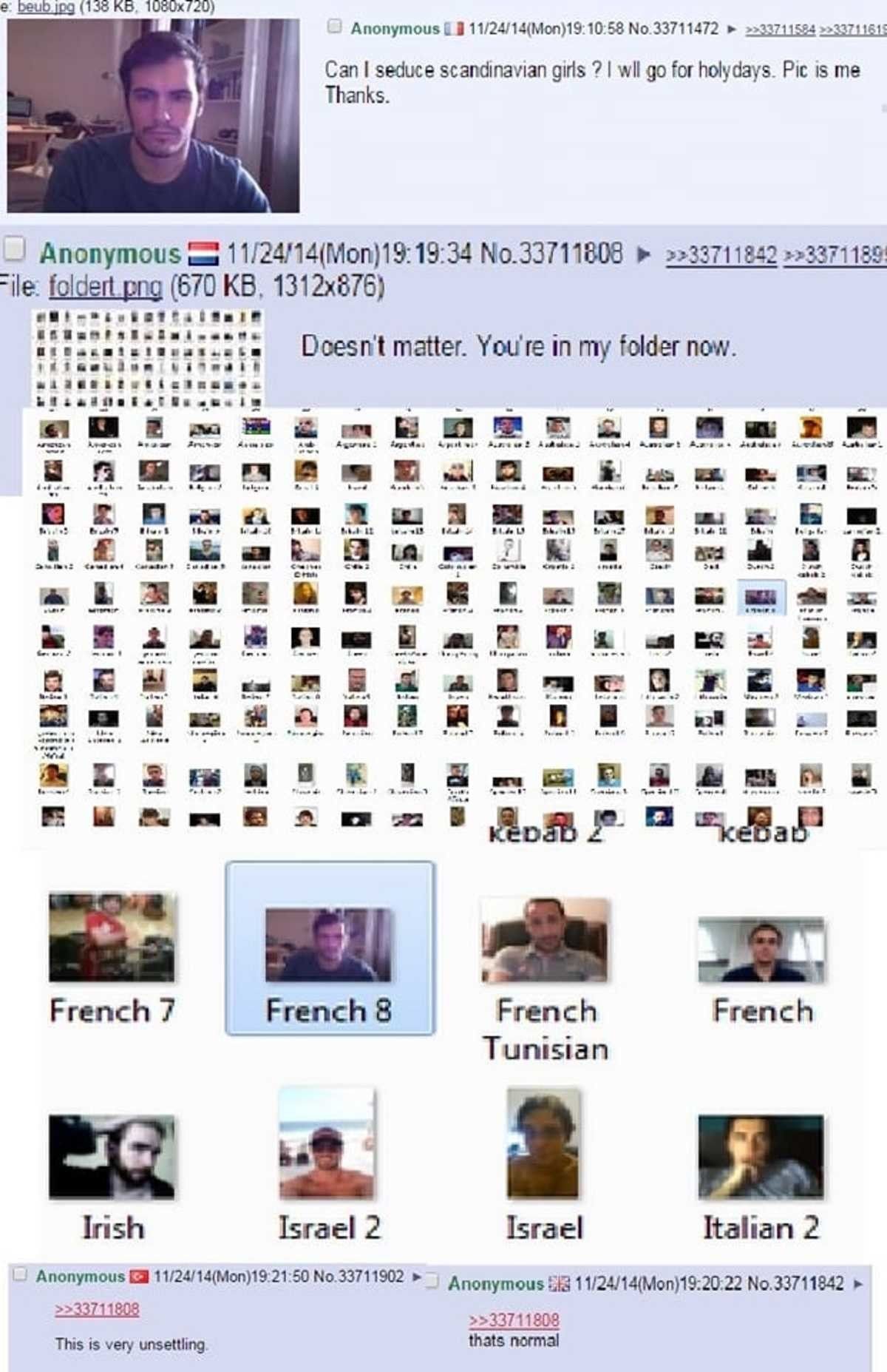 the folder