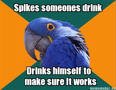 Paranoid Parrot strikes again!