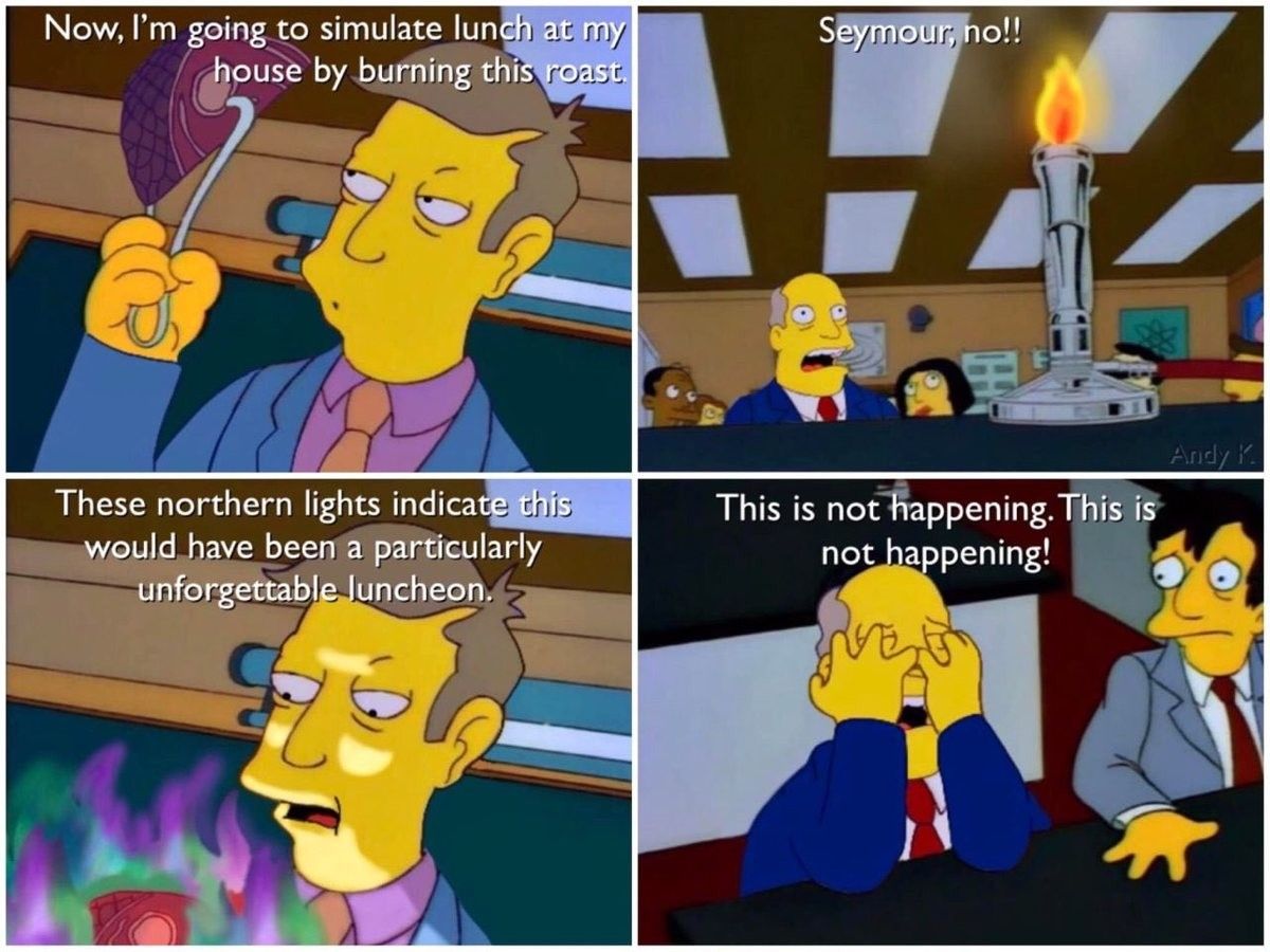 Oh, it's happening, Super Nintendo Chalmers