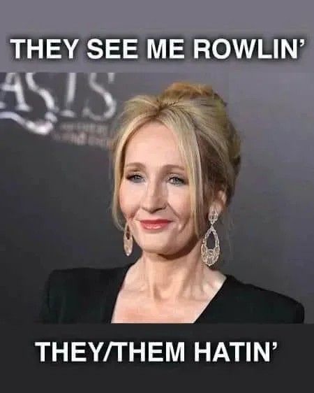 Rowling my eyes