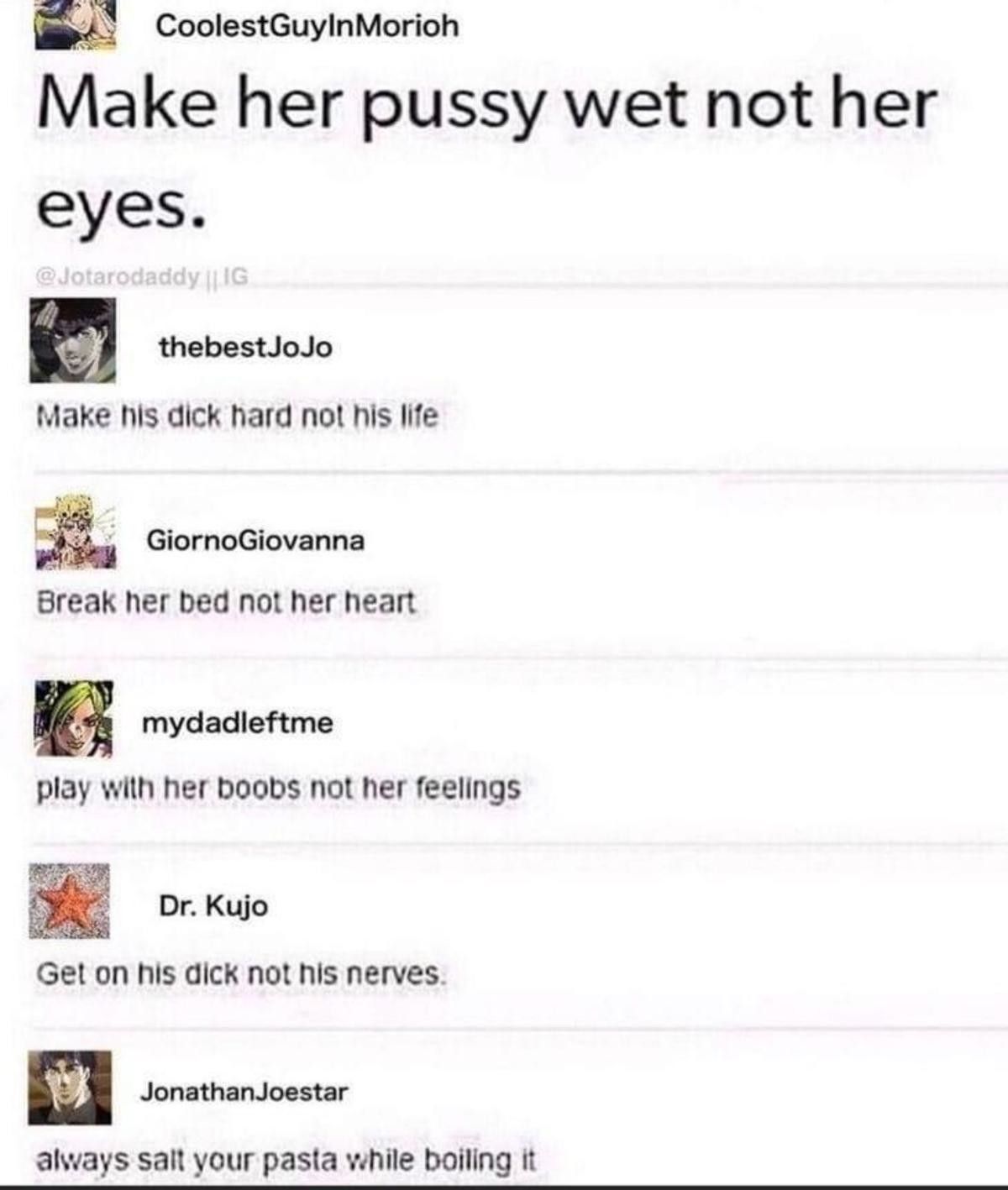 so is spaghetti until it gets wet