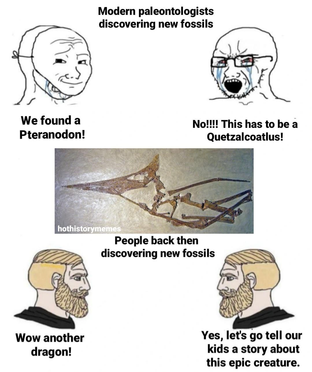 No offense to any paleontologists