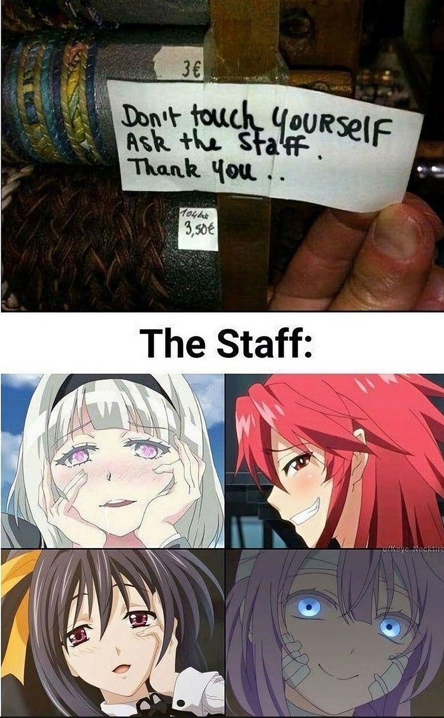 that's one dedicated staff