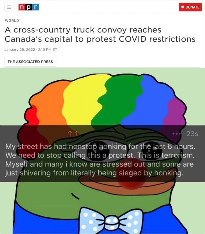 "a protest is supposed to make people uncomfortable"