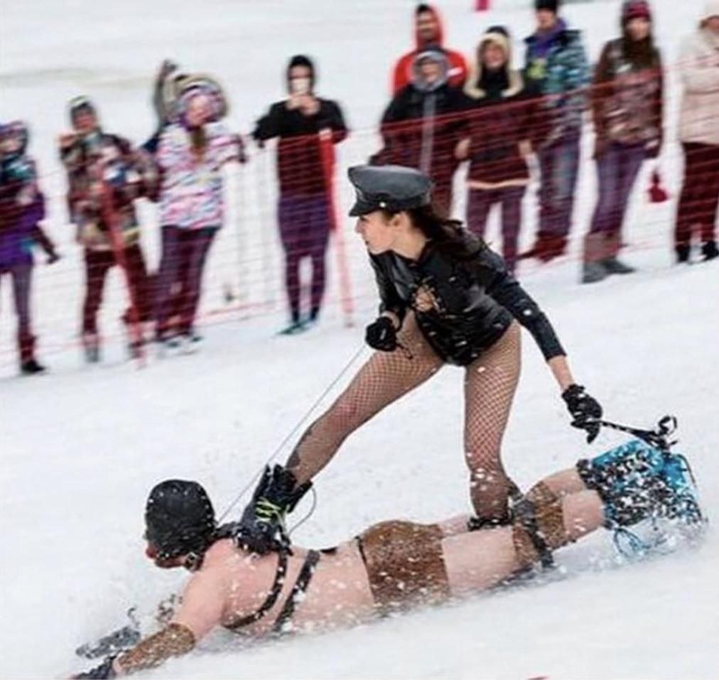 Strongly hoping Dominatrix Downhill is gonna be a part of the Beijing Winter Olympics 2022