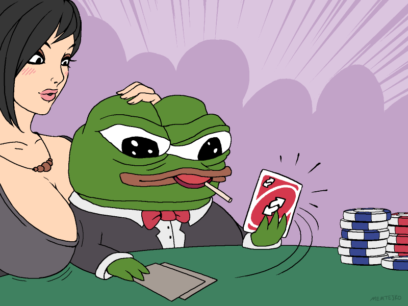 Pepe/apu a day - 32 black jack
