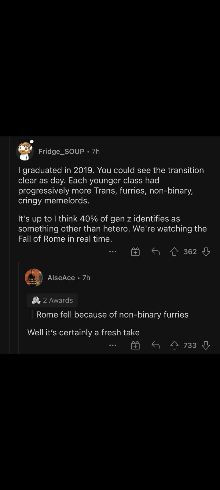 The fall of the furry Roman Empire