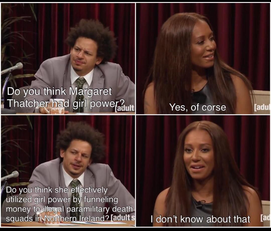 Eric Andre and the spice girl