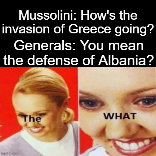 Greco-Italian War in a Nutshell